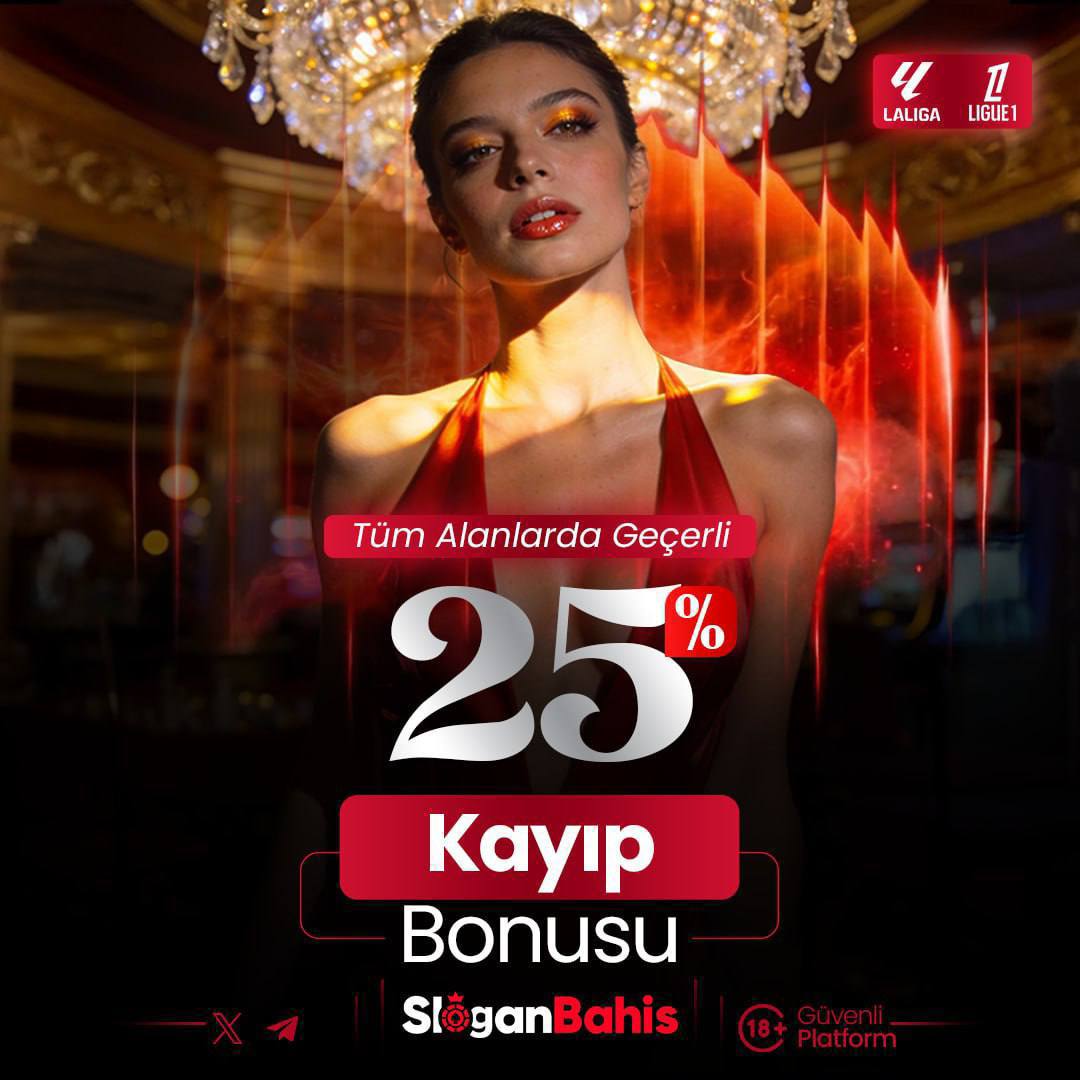 🎁TÜM ALANLARDA GEÇERLİ %25 KAYIP BONUSU!

🍀Şans her zaman yanında olmayabilir…
⚡️Ama biz telafiyi garanti ediyoruz

🔥 %25 kayıp bonusu ile kaybını avantaja çevir

💪Daha güçlü geri dön
🤑Oyunda kalmaya devam et.

🛖 Sloganbahis güncel giriş 
 t2m.io/resmigirisx