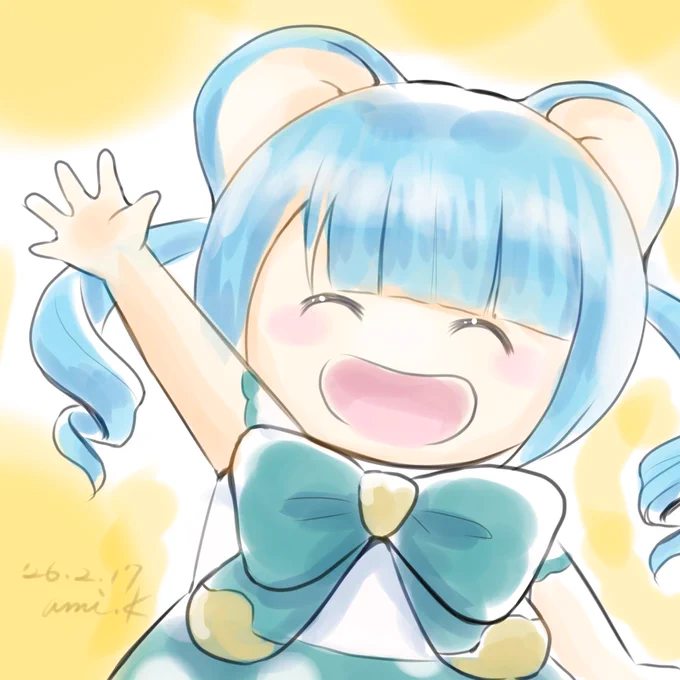 「おはよーー」