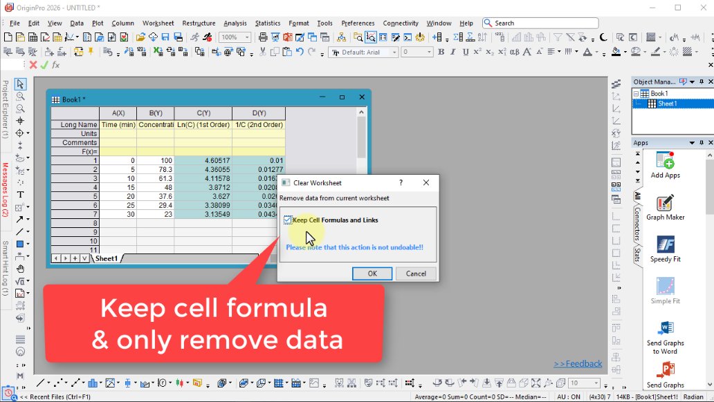 OriginLab® tweet media