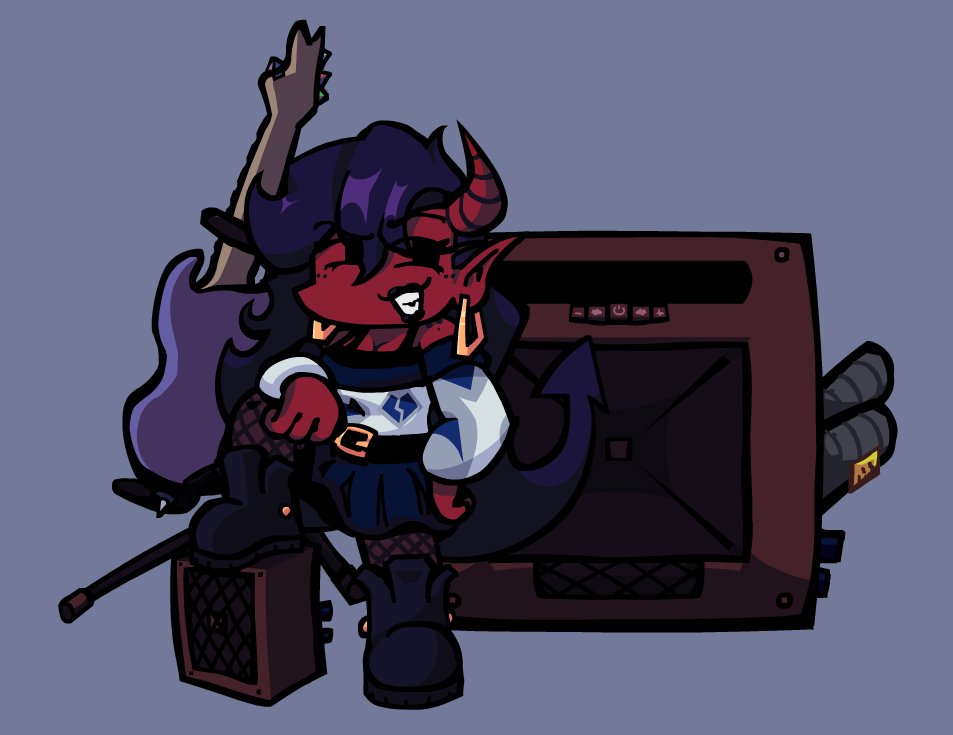 We've hit double so I guess you guys can have more than just the unblurred version...

#FNFHELLBEATS