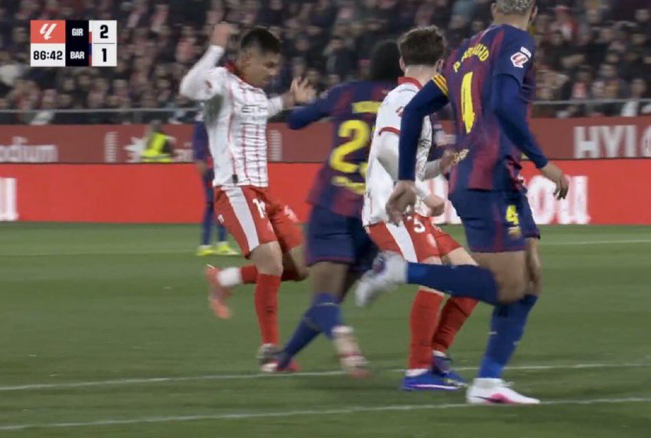 On a compris ils veulent pas qu’on gagne la liga et ils vont tout faire pour qu’on la gagne ps
