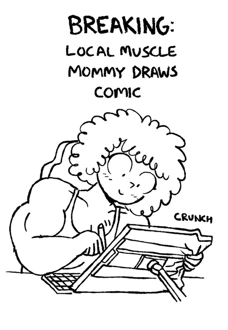 BREAKING: local muscle mommy draws a comic on stream

starting in just a few 💜

https://t.co/Tul6M110XC 