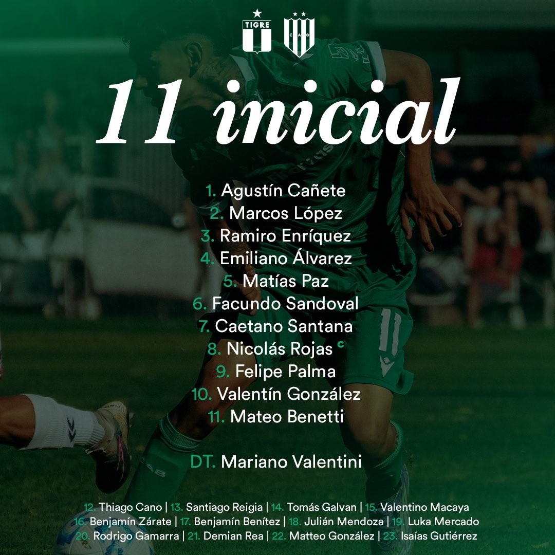 🧒🏻⚽️ @Banfieldjuvenil | La #RESERVA de #Banfield 🇳🇬 volvió a perder. 

❌ Fue 1-0 vs Tigre de visitante.

🧤 Agustín Cañete nuevamente tuvo una buena actuación, evitando que la diferencia sea mayor. Además, Marcos López terminó con un buen partido jugando de lateral y central.