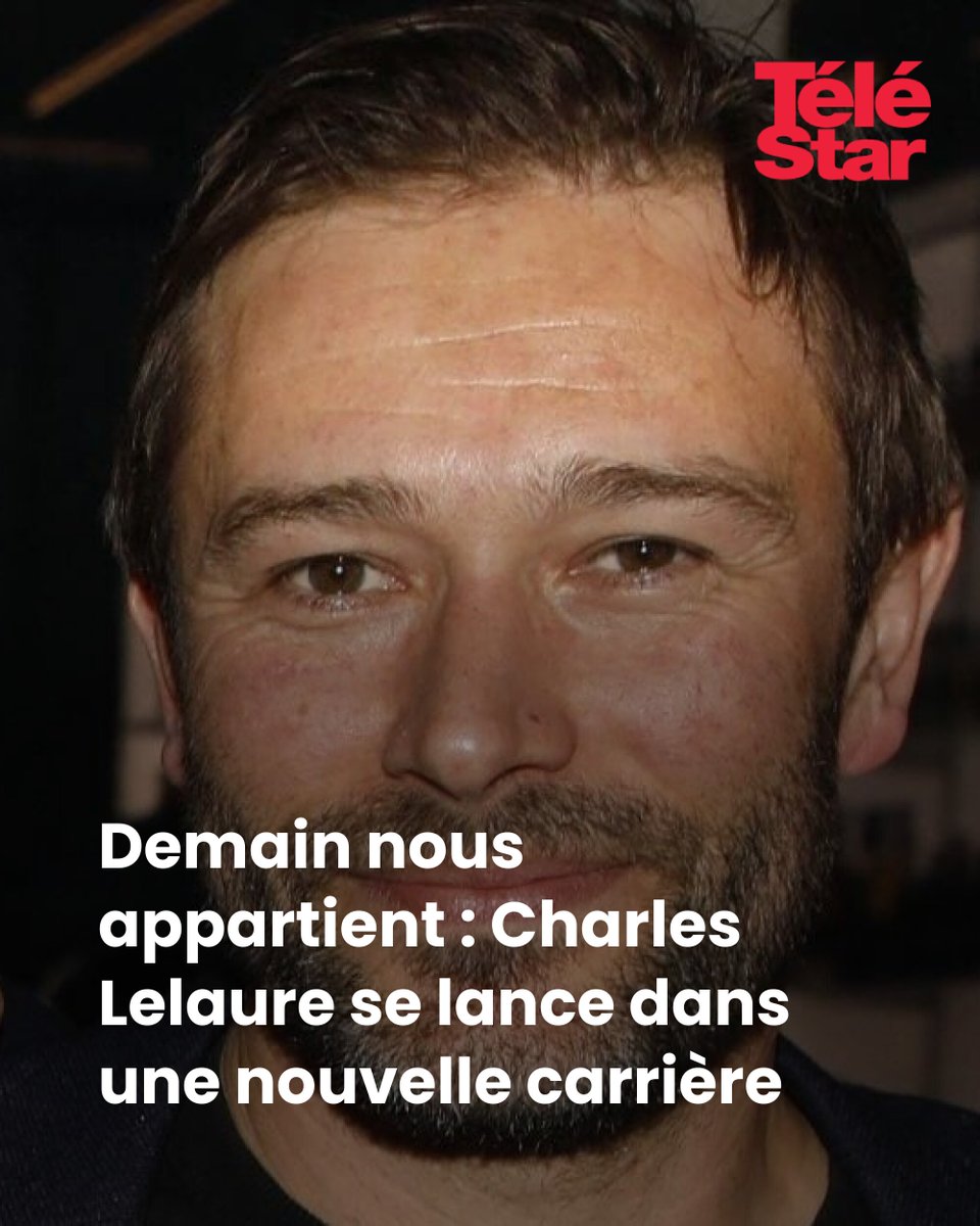 Telestarmag's tweet photo. Demain nous appartient : Charles Lelaure se lance dans une nouvelle carrière
➡️ https://t.co/200RHtjMFX https://t.co/uBtYBiM0NI