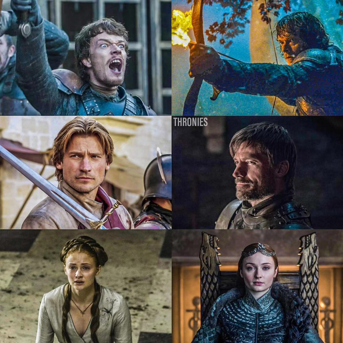 The best character developments in Game of Thrones 🙌🔥