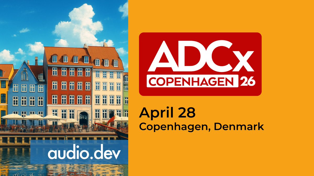 audiodevcon tweet media