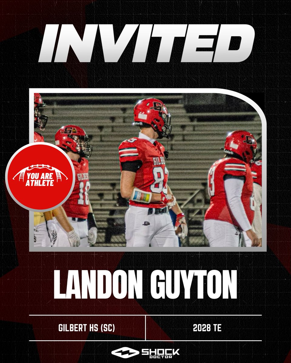 Thank you <a href="/youareathlete/">You Are Athlete</a> for the invite. I am looking forward to being in Birmingham on Saturday with some of the top prospects in the Southeast! <a href="/HighSchoolBlitz/">High School Blitz</a> <a href="/CoachOzzieExume/">Coach Ozzie Exume</a> <a href="/CoachWalker_15/">Chance W</a> <a href="/namick1813/">nicole hinton amick</a> <a href="/gilberthsfb/">Gilbert High School Football</a> <a href="/Coachrploper/">Randy Peyton Loper</a> <a href="/LouatTheState/">Lou Bezjak</a>