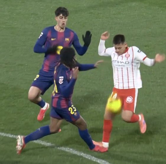 No: it was not the ball.