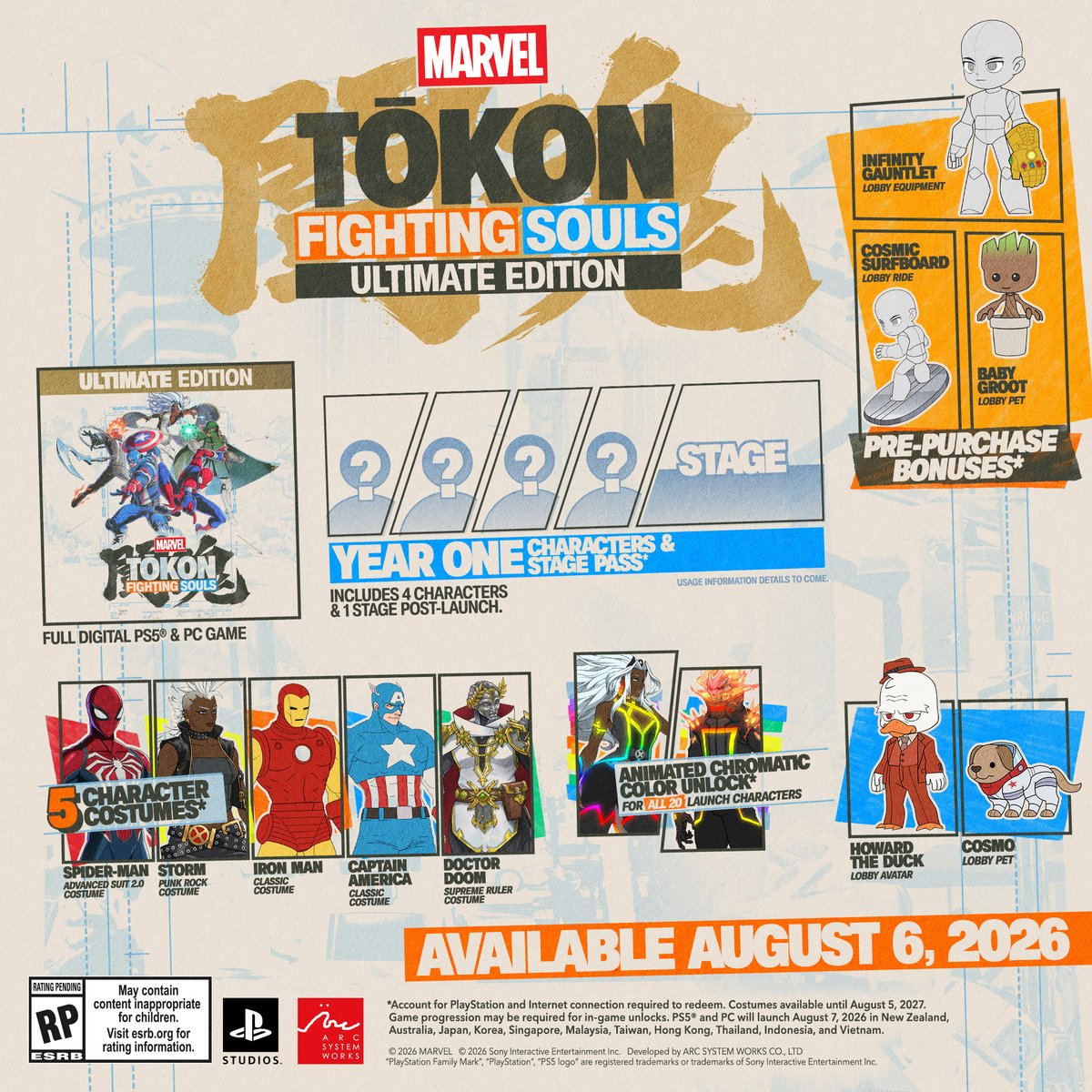 MARVEL Tōkon: Fighting Souls tweet media