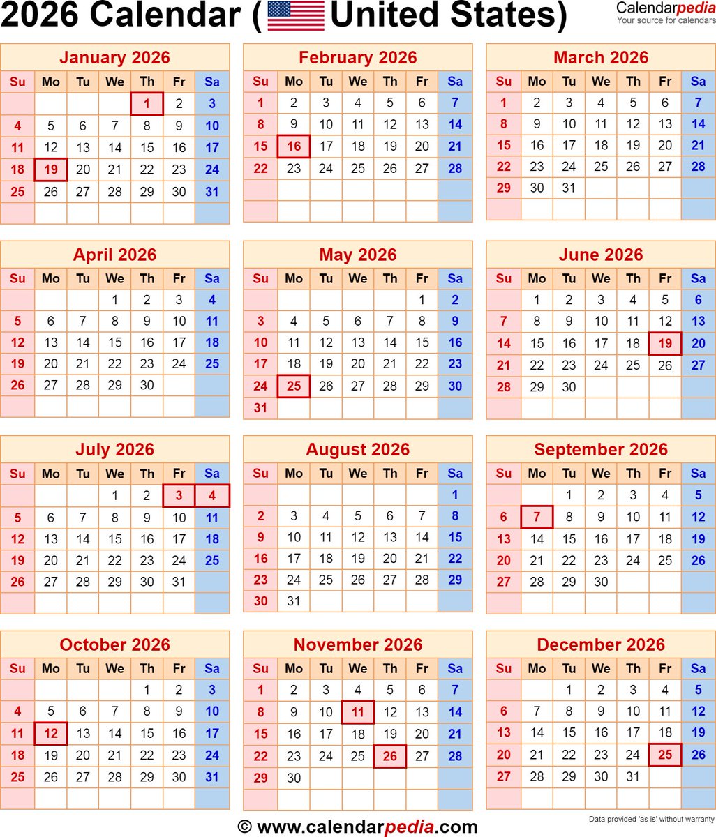 With today being a federal holiday in the United States, the US stock market was closed for the day and will re-open tomorrow morning.

As a friendly reminder, I figured it would be valuable to share a calendar of all of the dates that the US stock market is closed in 2026.

It’s