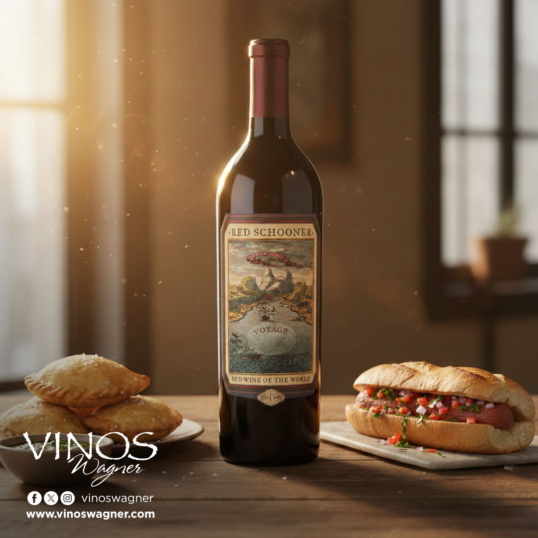 Un viaje desde los Andes hasta Napa Valley en una sola botella. Descubre Red Schooner, el Malbec que desafía las reglas.

vinoswagner.com
#VinosDeCalifornia #Vinotinto #winetime #winelovers #wine #vinospremium #sommelier #californiawine #vino #napa #napavalley #winetime