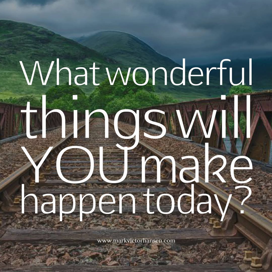 MarkVHansen's tweet image. Today is not just another day.
It is an open canvas waiting for your decision.
Wonderful things rarely happen by accident.
They happen when we choose courage over comfort,
gratitude over complaint,
action over hesitation.

#makeithappen #choosejoy #intentionalliving