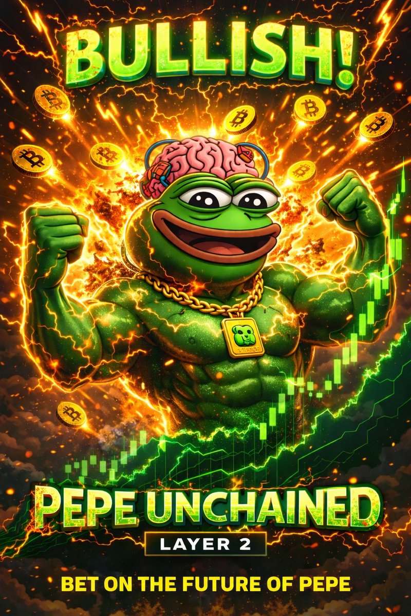 <a href="/WhaleSatoshi/">Whale Satoshi</a> Pepe Unchained vibes 🚀🐸
2026 will be the year of L2s that truly build… and community is everything.
Curious to see how the ecosystem grows and what utility it brings to the crypto world 👀
Bullish on innovation, technology, and strong communities.
Let’s see what’s next 🔥