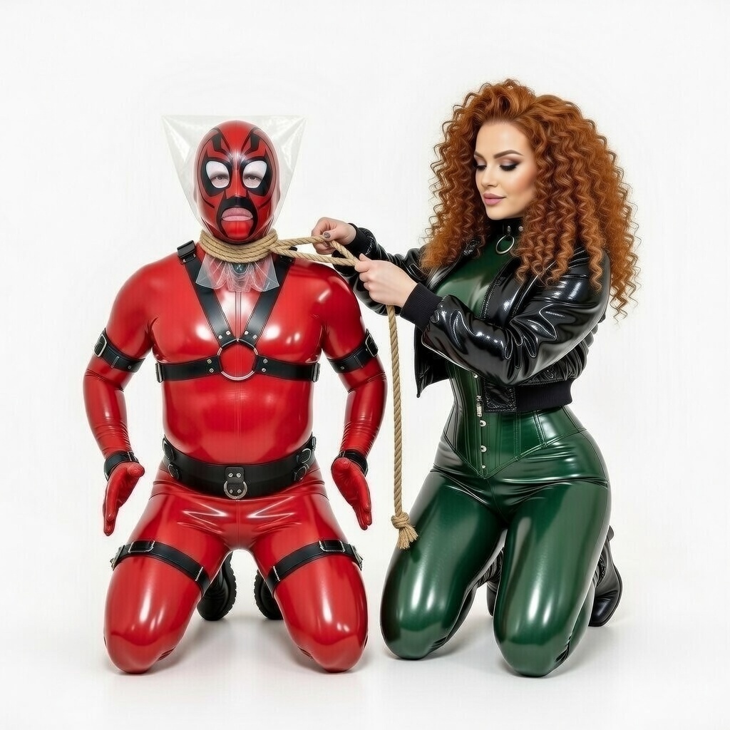 rubbergimp74's tweet photo. A little fun with Mistress Shannon, in the studio

rubber gimp = bondage = breath play = vacuum bag

#rubbergimp #breathplay #vacuumbag https://t.co/cDFPz9icEc