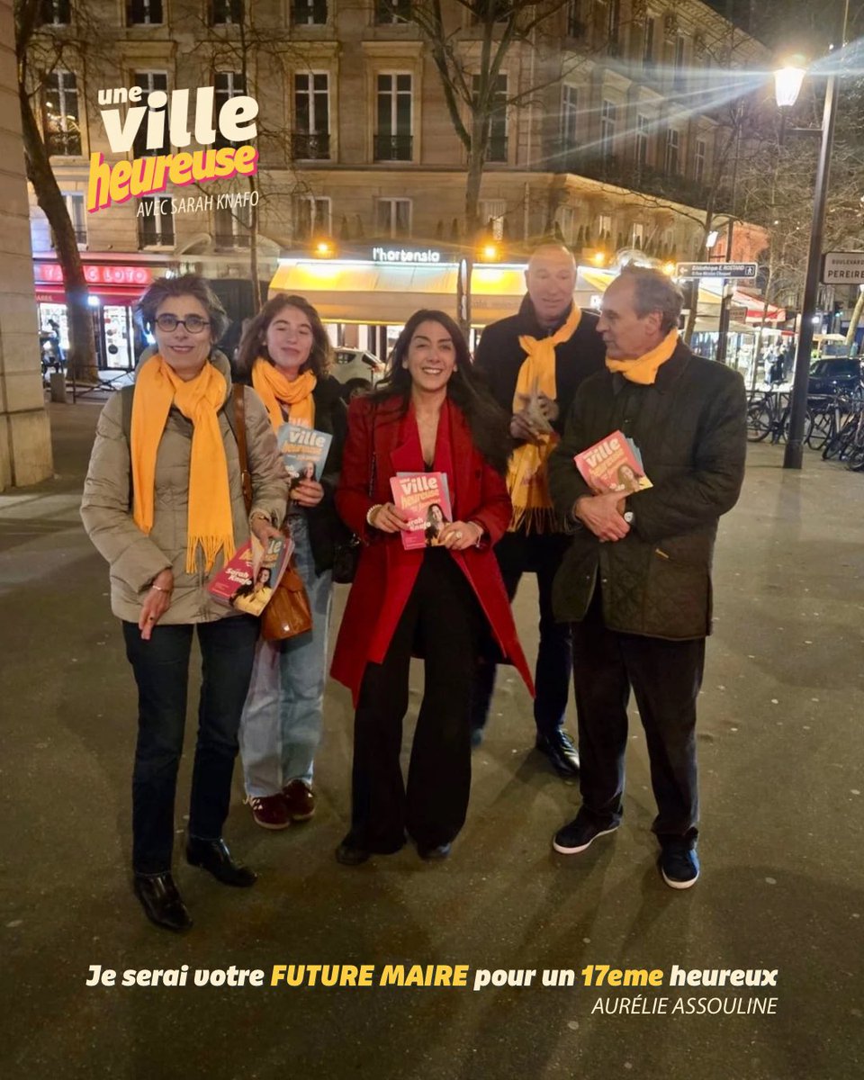 ☀️🌙 De jour comme de nuit, nous allons à votre rencontre.

Les réalités de notre arrondissement ne se vivent pas qu’en journée. La sécurité, la tranquillité, la propreté se constatent aussi le soir. Être élue, c’est être présente à vos côtés. 

Je serai votre prochaine maire