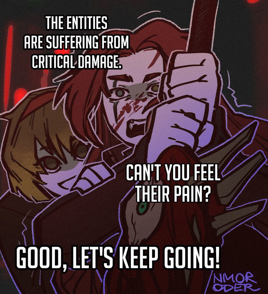 nmoroder_main's tweet image. devil on your shoulder but it's your cute coworker ^_^
#lobotomy_corporation