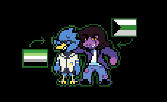 bubba_bobboca's tweet image. happy aromantic awareness week for us in the arospec!!