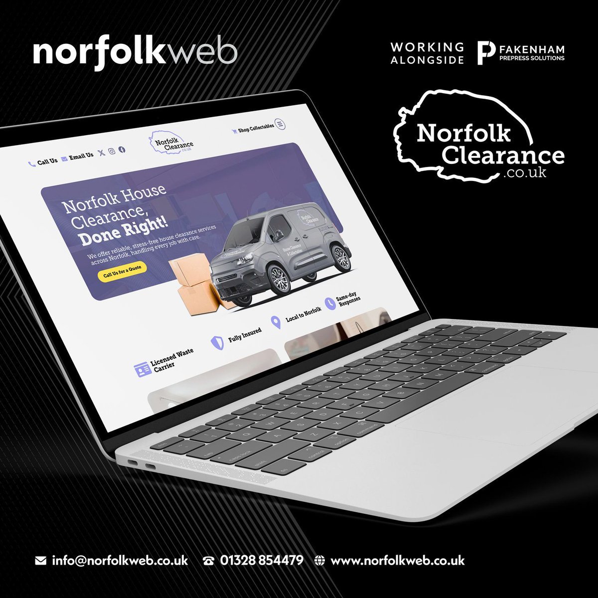 Website design and build almost complete for 𝐍𝐨𝐫𝐟𝐨𝐥𝐤 𝐂𝐥𝐞𝐚𝐫𝐚𝐧𝐜𝐞 🚮

#webdesign #websitedevelopment #smallbusinesssupport #digitalmarketing #onlinepresence #norfolkbusiness #norfolkweb #supportlocalnorfolk