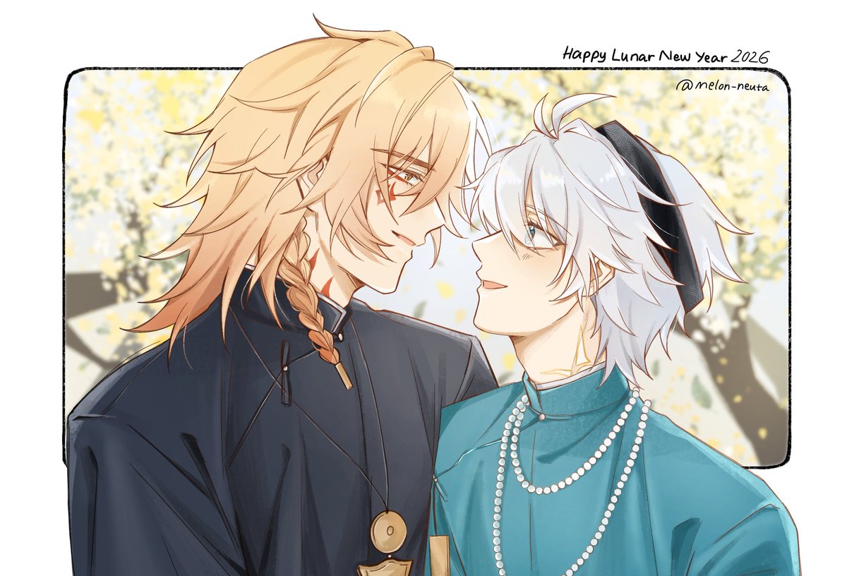 I drew 🍷☀ in a traditional Vietnamese outfit 
Happy Lunar New Year 🎆
#myphai #Phainon #Mydei #2026MyphaiSpringFestivalProject