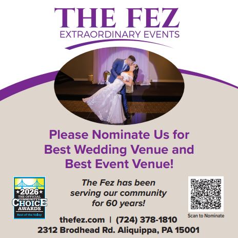 🏆 2026 Best of the Valley nominations are open now through Feb 27th!

💛Let’s make it another award-winning year for The Fez. Nominate us Best Wedding Venue &amp; Best Event Venue.
thefez.com/2026-community…

#BestOfTheValley #TheFez #BeaverValley #communityschoiceawards