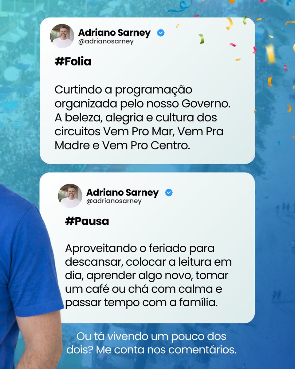Adriano Sarney tweet media