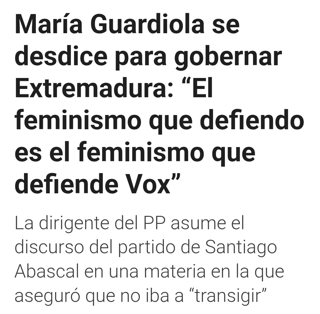 María Corina Guardiola le ofrece el Nobel de la Paz a Santiago Abascal.