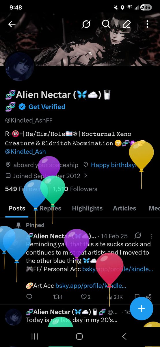 🧬Alien Nectar (🦋☁)🥛🧬 tweet media