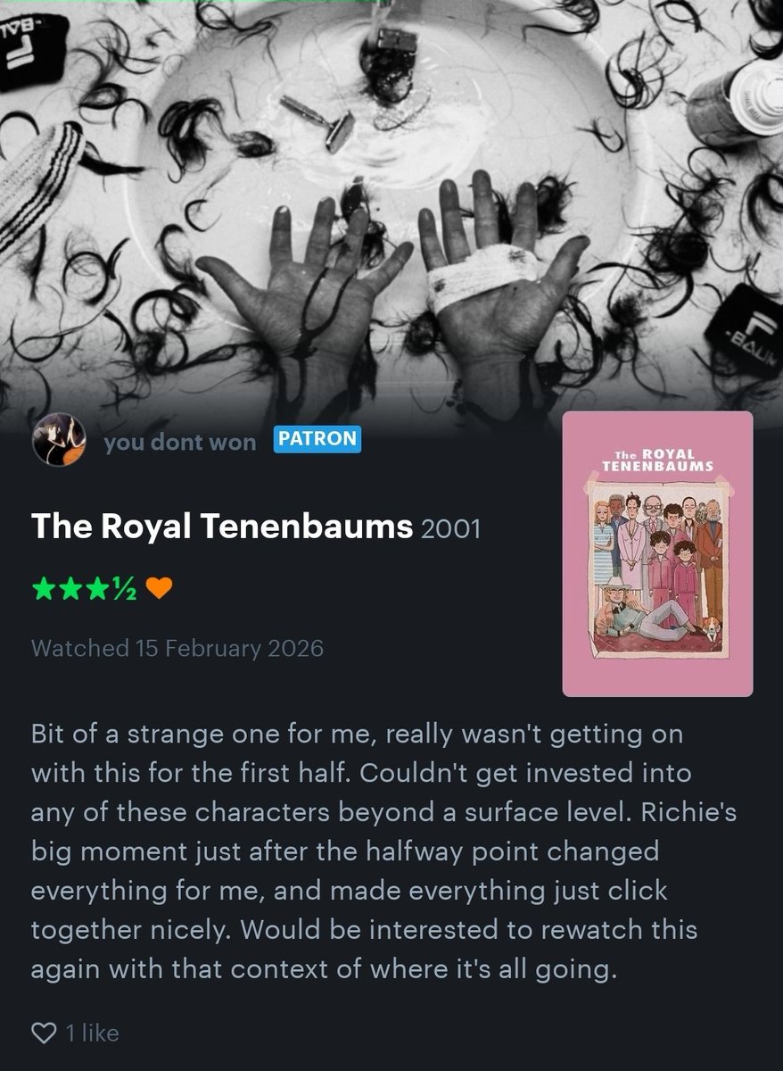 CcsBigDay's tweet photo. @letterboxd Liar Liar
Point Break https://t.co/l3cKaqPom1