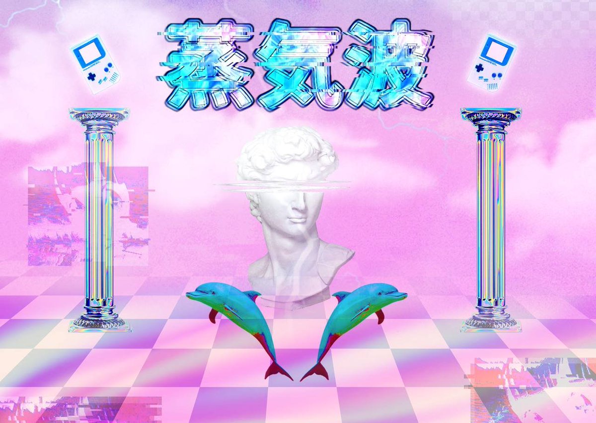 ombrionik's tweet photo. vaporwave is quietly going viral again.

aesthetic pages, reels, edits. marble busts, chrome text, empty malls, windows 98 glow.

nostalgia for a future that never happened somehow hitting harder than ever.

5VPGHcQkQveKHMQG5AXF5qkYwN4mSRqLC1Y7rPF6pump https://t.co/c1ocqFn6KP