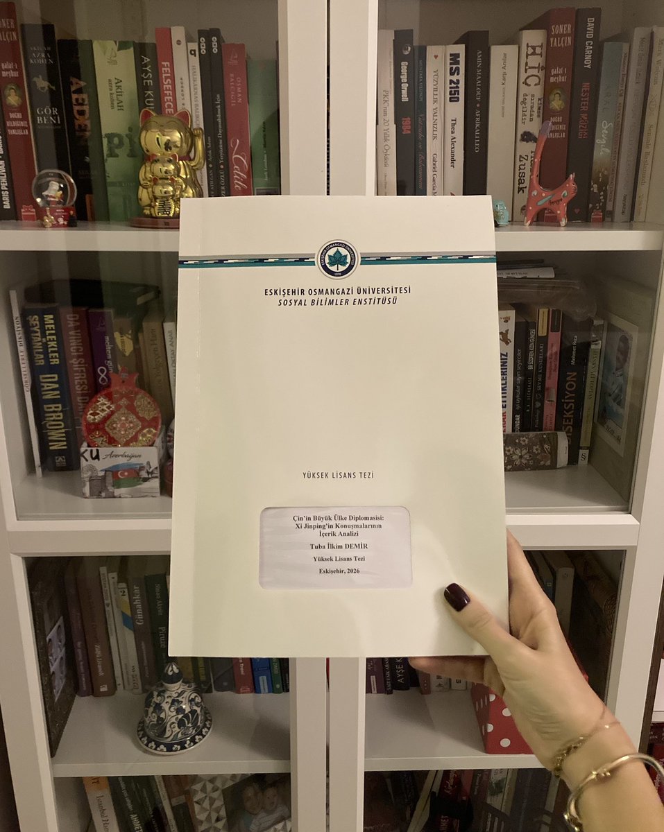 Çin dış politikası üzerine yoğun ve son derece öğretici bir sürecin somut çıktısını görmenin mutluluğu içerisindeyim 🙏🏻