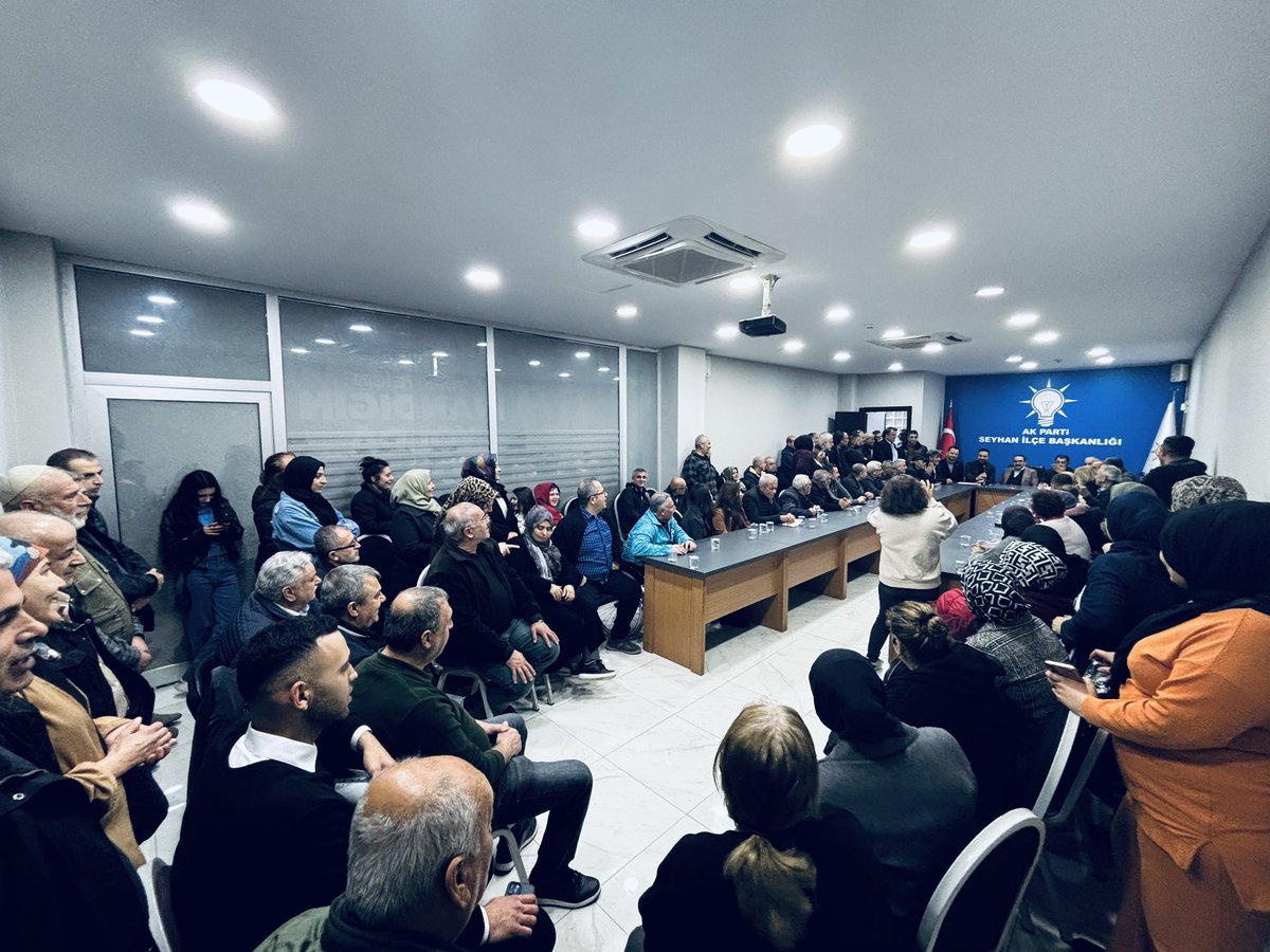 ibrahimgokcedg's tweet photo. 📍 7. Bölge Toplantımız | AK Parti Seyhan İlçe Başkanlığımız

7. Bölge toplantımızı, Milletvekilimiz Sn. Abdullah Doğru’nun katılımlarıyla ilçe binamızda gerçekleştirerek; saha çalışmalarımız, mahallelerimizde yürütülen faaliyetler ve önümüzdeki dönem yol haritamız üzerine kapsamlı istişarelerde bulunduk.

Birlik, beraberlik ve teşkilat bilinciyle oldukça verimli geçen toplantımızda, Seyhan’ımız ve Adana’mız için azimle, kararlılıkla çalışmaya devam etme irademizi bir kez daha güçlü şekilde ortaya koyduk.

Kıymetli katkıları ve destekleri için Sayın Milletvekilimize teşekkür ediyoruz.

#AKParti
#AKPartiSeyhan
#7BölgeToplantısı
#BirlikBeraberlik

@omerrcelik @abuyukgumus @yahyacelik_
@ozmehmetemin @Tamer_Dagli @KaramikSunay  @abdullahdogru01 @farukaytek