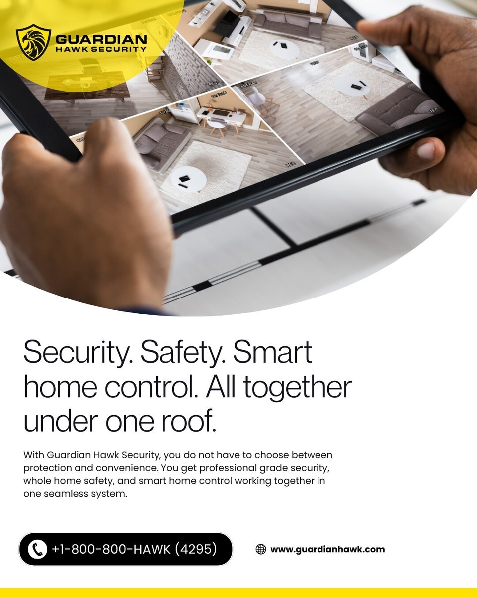 GuardianHawkSec's tweet photo. Your home should protect your family. It should simplify your routine. It should give you confidence every time you walk through the door.

Ready to experience security that works the way it should.
Call 1-800-800-HAWK or visit https://t.co/ONpMVTEUxC https://t.co/0S3tciTti3