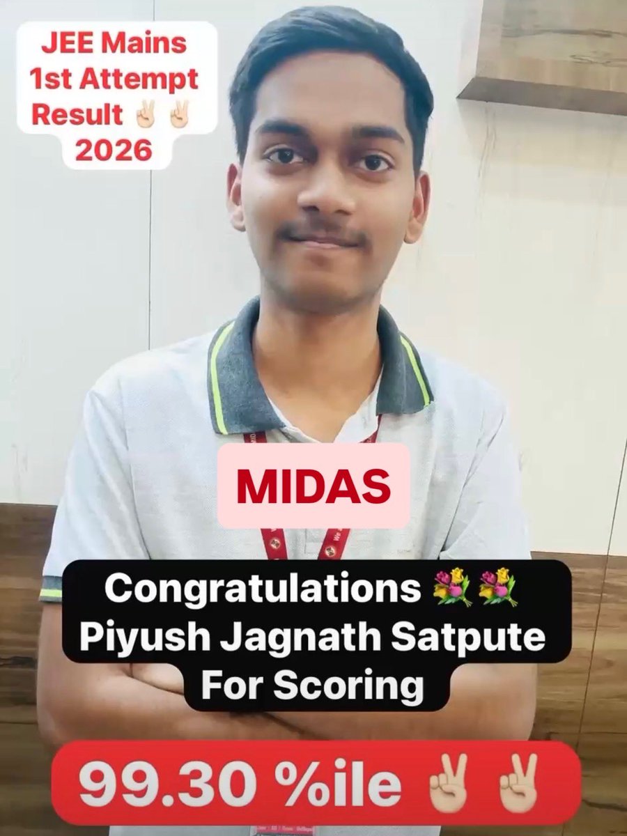 Midas Taj Classes Pvt. Ltd. tweet media