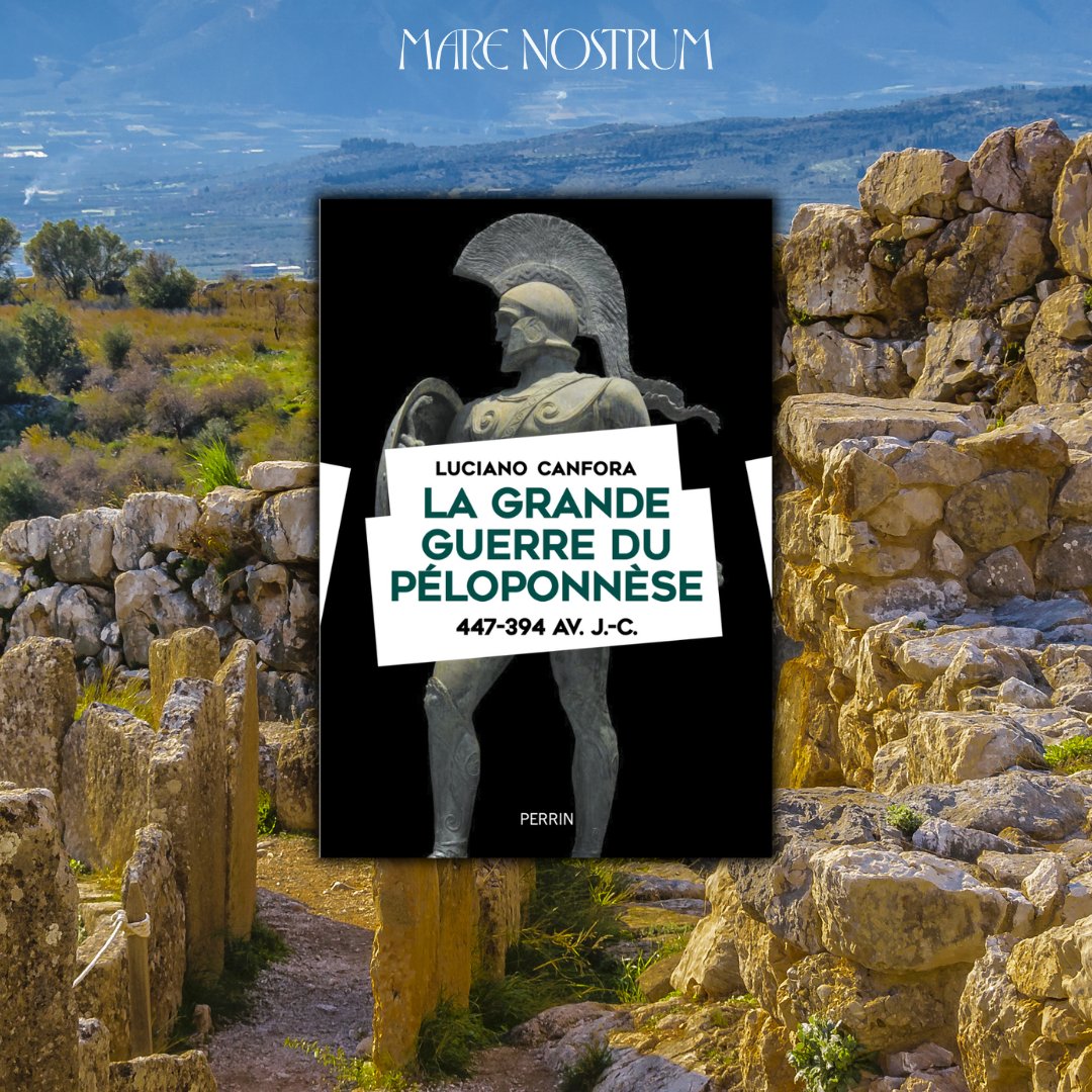 Une guerre antique aux allures universelles. ⚔️ Luciano Canfora analyse dans "La grande guerre du Péloponnèse" les ressorts politiques et stratégiques du duel Athènes-Sparte. 

🔎 Découvrez notre lecture  ➡️cutt.ly/ItmJwSXU