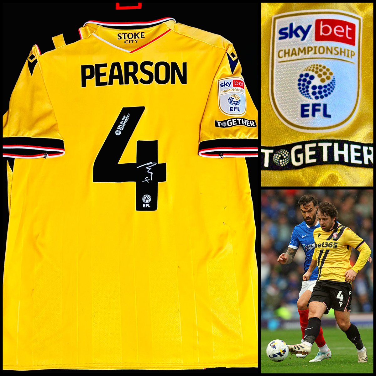 Stoke City Match Worn tweet media