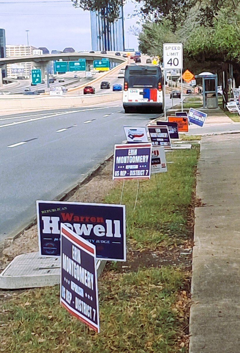 MontgomeryforTX's tweet photo. Spent a wonderful Sunday with the posse putting signs around town!  There is an excitement in the air y'all!!  VOTE!!    #SAVESEVEN https://t.co/aGt9LfAAZI https://t.co/Q4ZjY2axnV