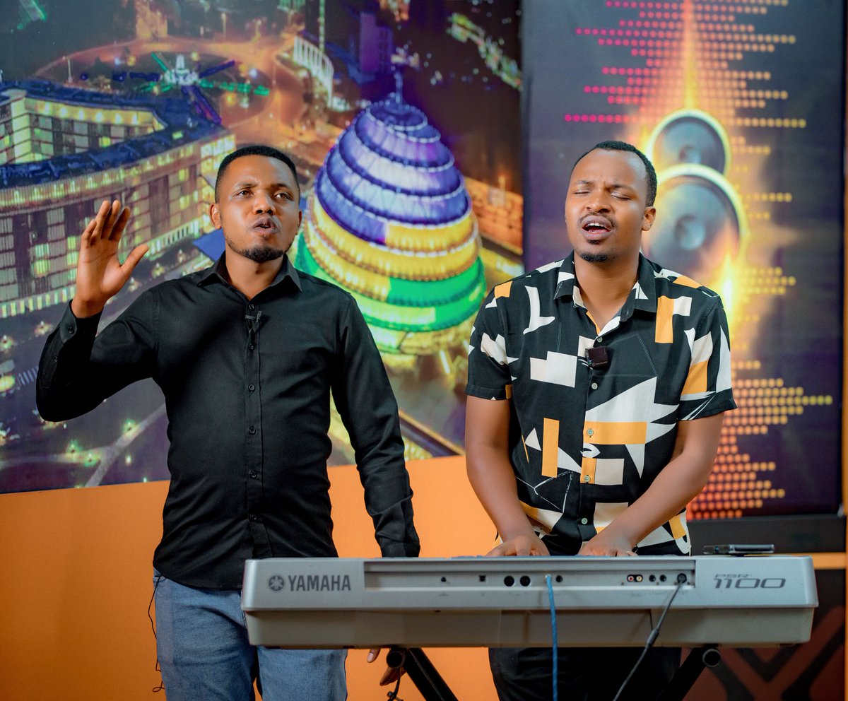 disciples_choir's tweet photo. We're truly blessed to spread the Gospel @ISHUSHOTV &amp; @ImanziRadio

Thank you. Blessings.

#GendaUbabwire https://t.co/0K6JYjUgWm