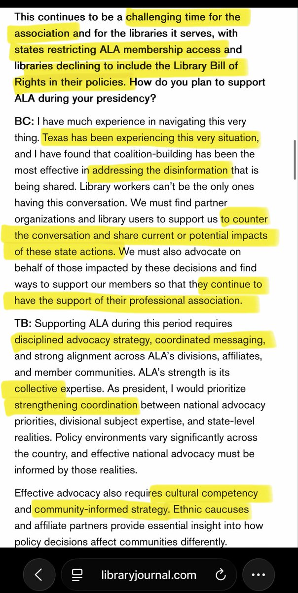 World Library Association tweet media