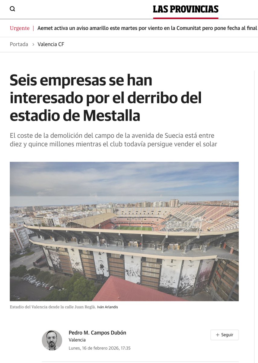 Buena aclaración. Alguno se había creído el viernes que no había nadie que quisiera hacer el negocio y ya andaba presionando a políticos con el "cambio de derribador y derribación subsidiaria". Avalada por prestigiosos arquitectos, claro.
