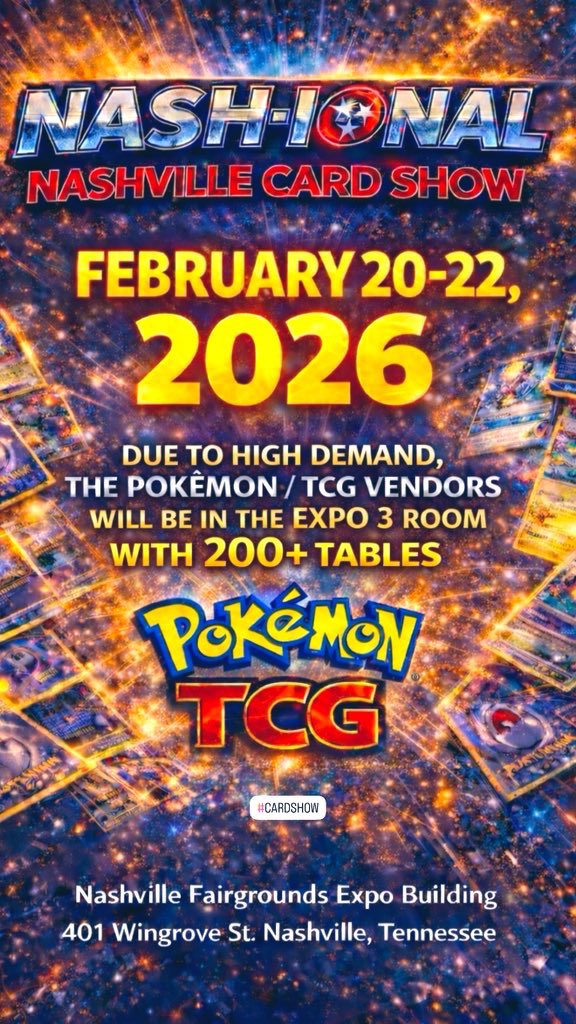 Nashville Card Show tweet media