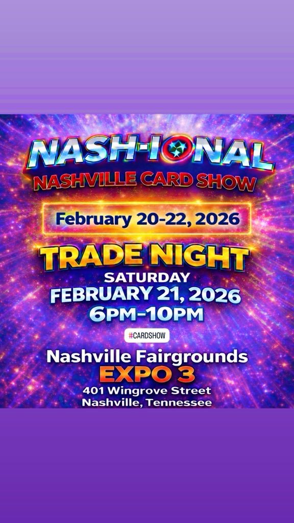 Nashville Card Show tweet media