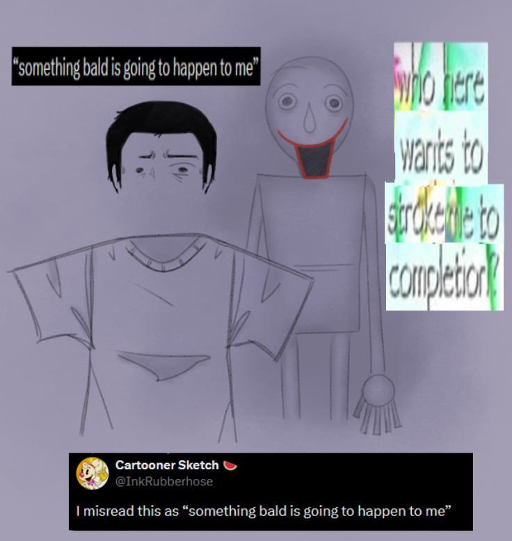 nevrmoia's tweet photo. more doodleslop thank you cartooner #baldisbasics #nulldi https://t.co/5Lk61WUdQO