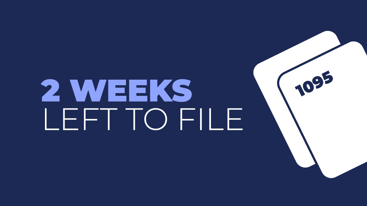 NelcoSolutions's tweet photo. ⏳ 2 Weeks Until the ACA Filing Deadline! 👉 Start filing now: https://t.co/2DeqsUEmGW

Businesses must file 1095 forms by:
✅ March 2, 2026 – Paper filing deadline
✅ March 31, 2026 – E-file deadline

#ACAForms #TaxSeasonReady #YearEndFiling #NelcoSolutions https://t.co/FPSp7kA2nj