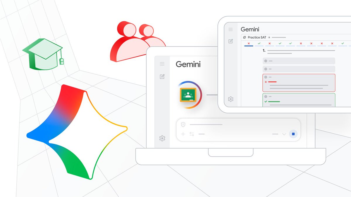¿Te imaginas tener el poder de la IA integrado directamente en tu día a día escolar? 🚀✨

Con Gemini LTI™, la Inteligencia Artificial de Google llega para transformar la experiencia en el aula. 
🎧 Para estudiantes: resúmenes de texto, audio ¡y más! 
💡 Para docentes: