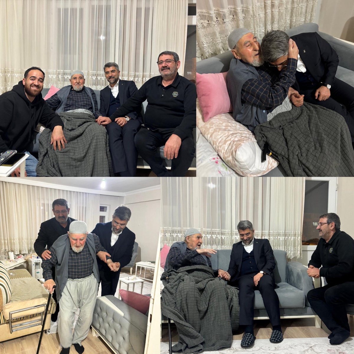 Davamızın emektarlarından, kıymetli büyüğümüz Sn. Gıyasettin Aydın’ı; İl Yönetim Kurulu Üyelerimiz Sn. Fehmi Akçil ve Sn. Rıdvan Kalkan ile birlikte ziyaret ederek hayır dualarını aldık.

Dava bilinciyle yıllarını bu kutlu mücadeleye adamış emektarlarımızın tecrübeleri,