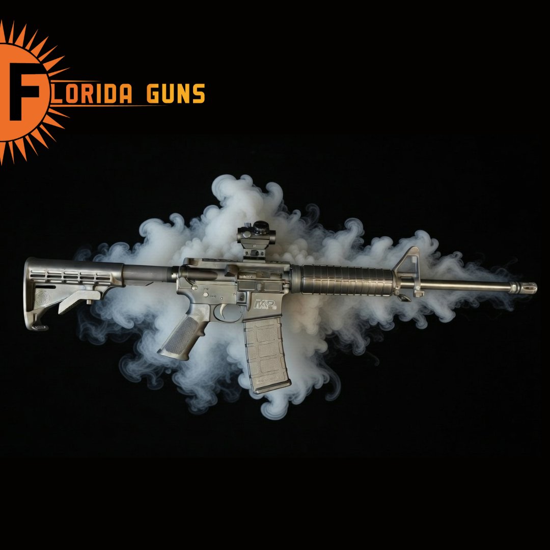 FloridaGunsFL's tweet image. Lightweight, reliable, and built to run. The M&amp;amp;P 15 Sport II delivers dependable performance whether you’re training, defending, or putting rounds on target.

We are located in West Palm Beach, FL! 

#MPSportII #AR15Life #RangeReady #SmithAndWesson #WestPalmBeach