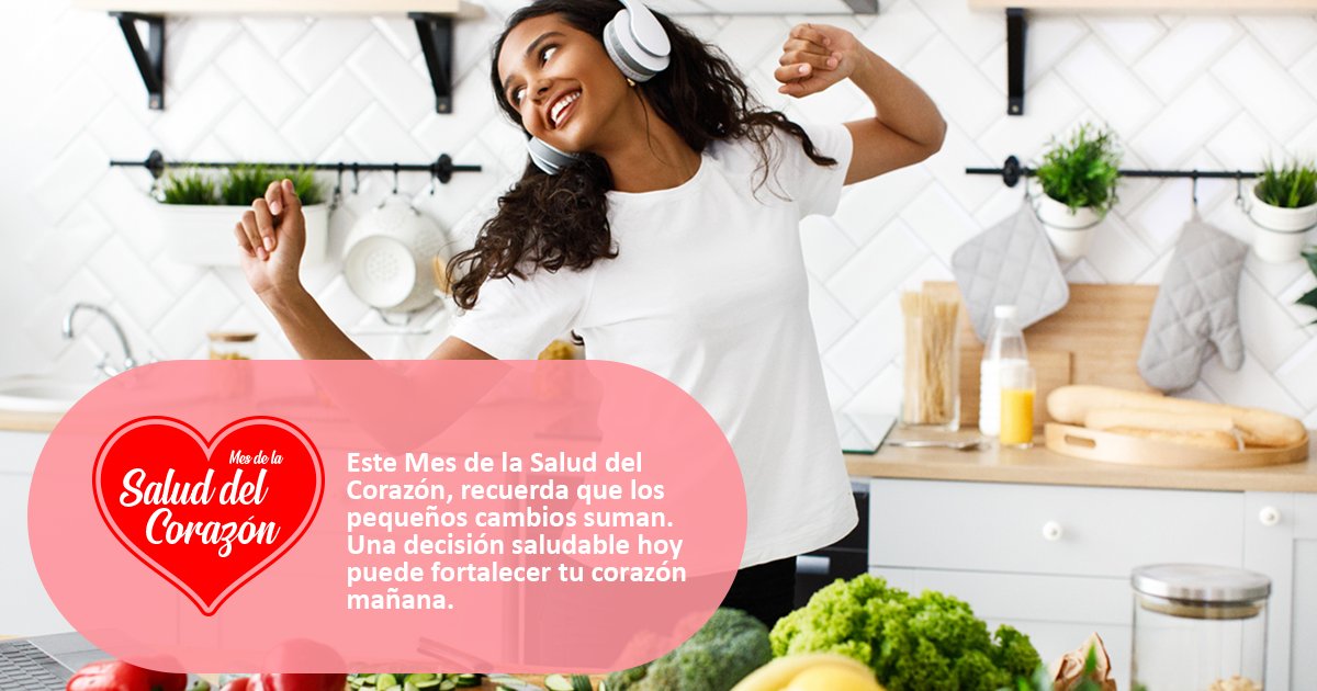 Este Mes de la Salud del Corazón, recuerda que los pequeños cambios suman. Una decisión saludable hoy puede fortalecer tu corazón mañana. cdc.gov/heart-disease/… #HeartHealthMonth