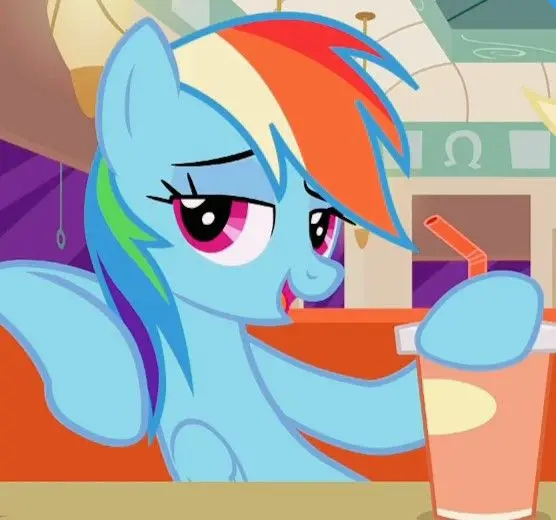 I liked this expression so... :DDD
#RainbowDash #mlp