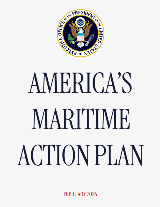 白宮剛發布了美國的海洋行動計劃：AMERICA’S MARITIME ACTION PLAN

設立一項新的撥款計劃，為提高美國造船廠產能和效率的項目提供資金，