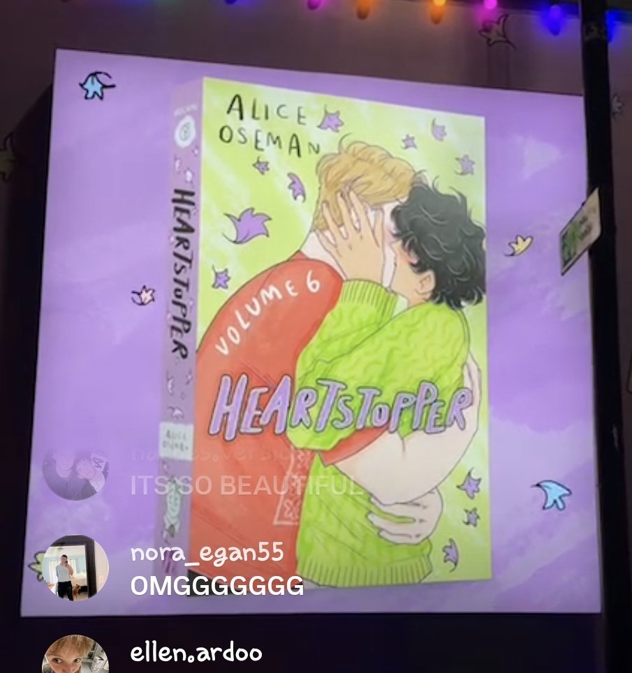 OFFICIAL COVER REVEAL OF HEARTSTOPPER VOLUME 6